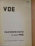 VDE Fachberichte 20/1958