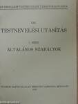 Testnevelési utasítás I. - Általános szabályok