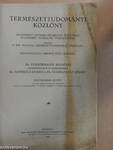 Természettudományi Közlöny 1938. január-december/Pótfüzetek a Természettudományi Közlönyhöz 1938. január-december