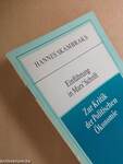 "Zur Kritik der Politischen Ökonomie"