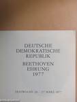 Deutsche Demokratische Republik Beethoven Ehrung 1977