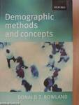 Demographic Methods and Concepts - CD-vel