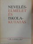 Neveléselmélet és iskolakutatás 1987/1.