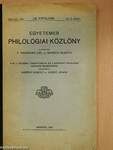 Egyetemes Philologiai Közlöny 1929. augusztus-december