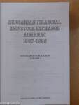 Hungarian financial and stock exchange almanac 1997-1998. Volume 3.