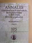 Annales Universitatis Scientiarum Budapestinensis de Rolando Eötvös nominatae LI