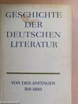 Geschichte der Deutschen Literatur 1.1