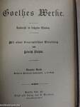 Goethes Werke 1-4. (gótbetűs)