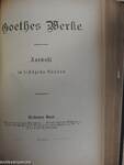 Goethes Werke 1-4. (gótbetűs)