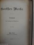 Goethes Werke 1-4. (gótbetűs)