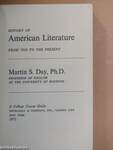 History of American Literature