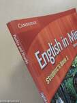 English in Mind - Student's Book 1. - DVD-vel