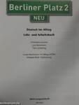 Berliner Platz 2 Neu - Deutsch im Alltag - Lehr- und Arbeitsbuch - 2 CD-vel