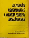 Gazdasági programozás a nyugat-európai országokban