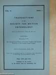Transactions of the society for British entomology 1964. april