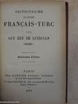 Dictionnaire de poche francais-turc