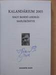 Kalandárium 2005 (aláírt példány)