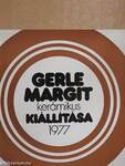 Gerle Margit kerámikus kiállítása 1977