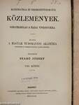 Mathematikai és természettudományi közlemények VIII. (töredék)