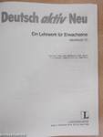 Deutsch aktiv Neu 1C - Arbeitsbuch