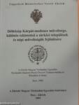 Délközép Kárpát-medence műveltsége, különös tekintettel a sárközi települések és népi műveltségük fejlődésére