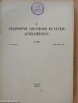 A Veszprémi Vegyipari Egyetem közleményei 11. kötet 3-4. füzet