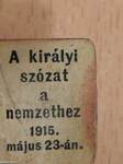 Királyi szózat a nemzethez (mikrokönyv)