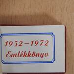 Emlékkönyv 1952-1972 (minikönyv) (számozott)