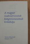 A magyar szakszervezetek kongresszusainak krónikája (minikönyv) (számozott)