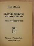 Slownik minimum rosyjsko-polski i polsko-rosyjki (minikönyv)