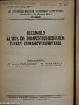 Beszámoló az 1929. évi budapesti és debreceni tavaszi gyorsíróversenyekről