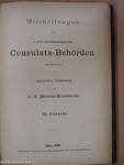 Mittheilungen der k. und k. österreichisch-ungarischen Consulats-Behörden 1881.