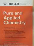 Pure and Applied Chemistry - November 1991