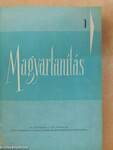 Magyartanítás 1961-62/1-6.