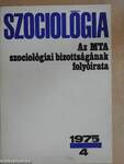 Szociológia 1975/4.