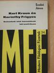Karl Kraus és Karinthy Frigyes (dedikált példány)