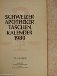 Schweizer Apotheker Taschen Kalender 1980