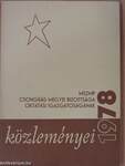 MSZMP Csongrád megyei bizottsága oktatási igazgatóságának közleményei 1978