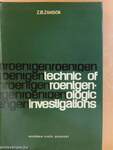 Technic of Roentgenologic Investigation