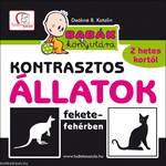 Kontrasztos állatok fekete-fehérben