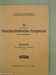 23. Internationales Neuropsychiatrisches Symposium und Fortbildungstagung