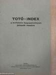 Totó-index a kollektív tippszelvényen játszók részére