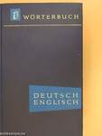 Deutsch-Englisches Wörterbuch/German-English Dictionary