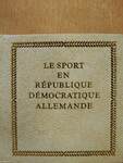 Le sport en République démocratique allemande (minikönyv)