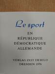 Le sport en République démocratique allemande (minikönyv)