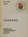 Tanrend 1990/91.