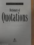 Dictionary of Quotations