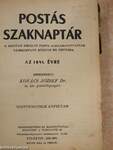 Postás Szaknaptár 1941