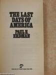 The Last Days Of America