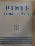 Pamut-Fonás-Szövés 1960/6.